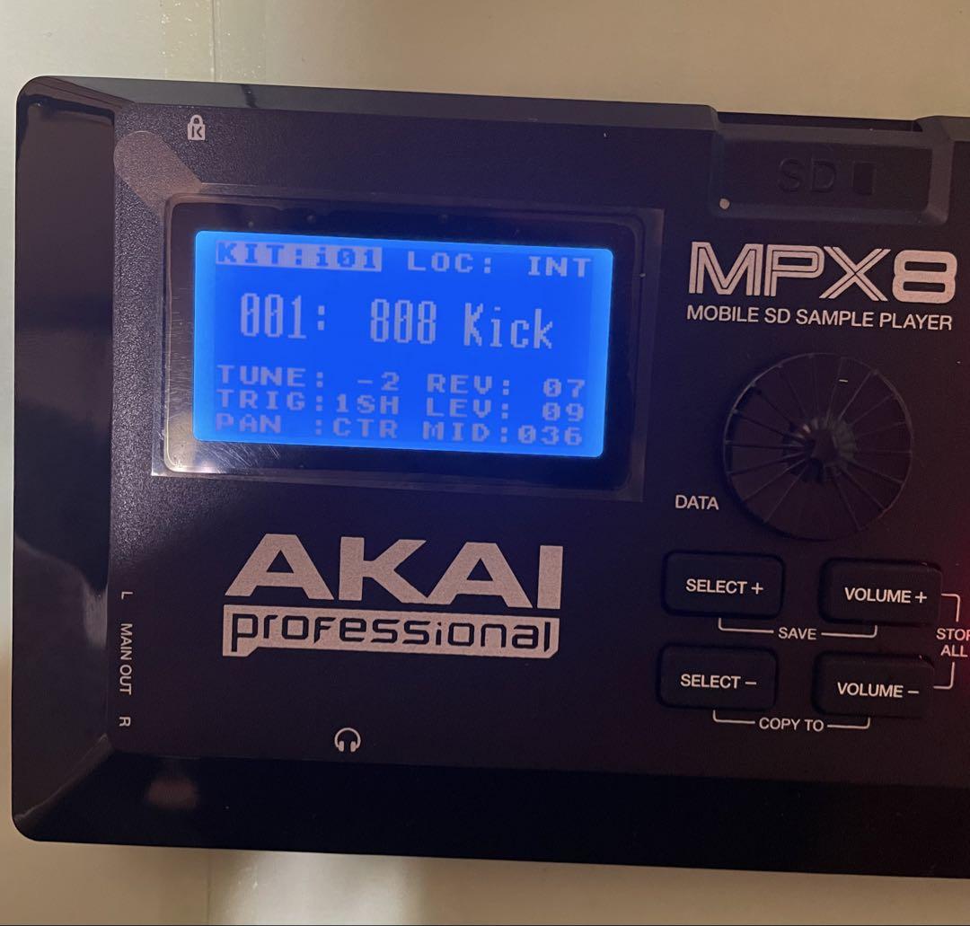 AKAI MPX8 サンプラー