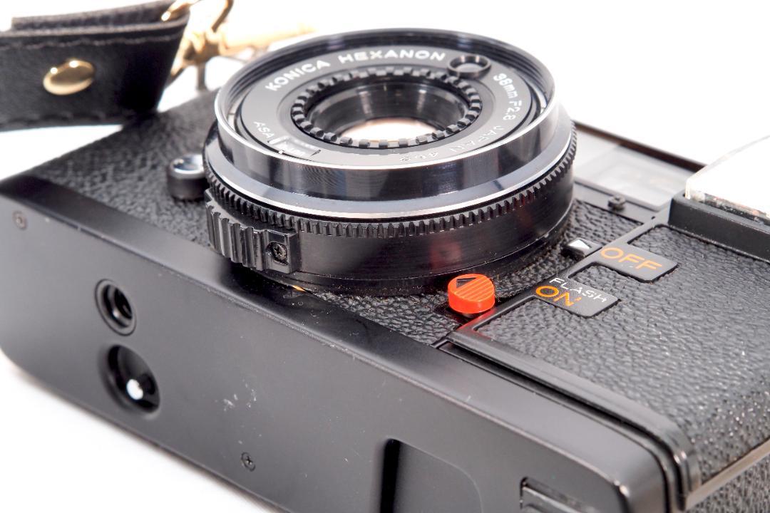 Konica C35 EF 分解整備済 正常動作 ストロボ発光 保証付 429 Konica C35 EF 分解整備済 正常動作 ストロボ発光 保証付 429