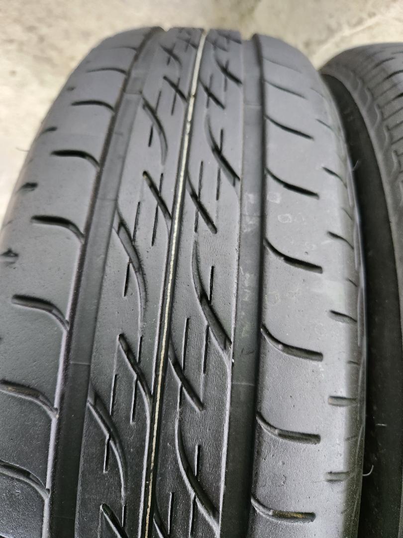 送料込☆2022年製 ブリヂストンタイヤ 155/65R14日本製☆4本