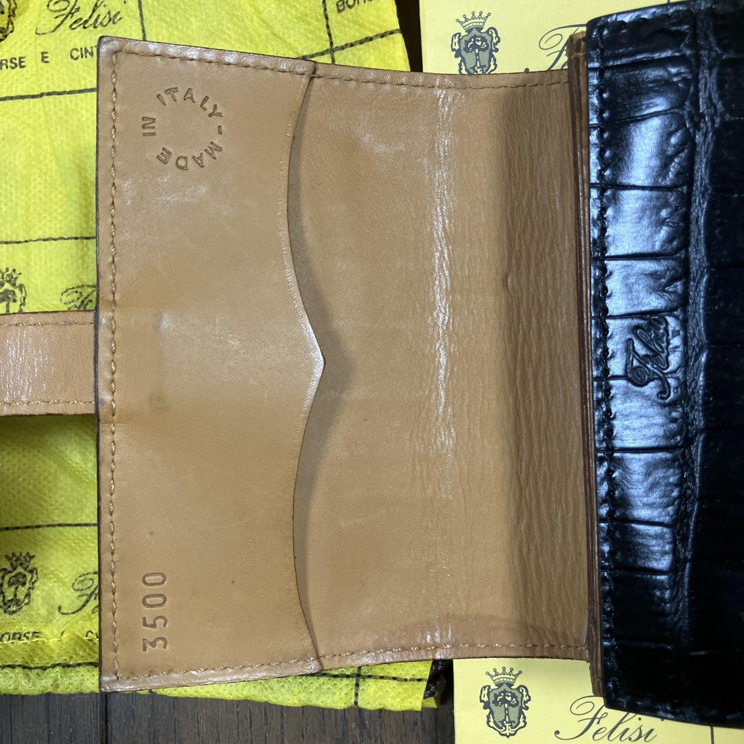 【美品】フェリージ　3500/SA-003 コンパクトウォレット