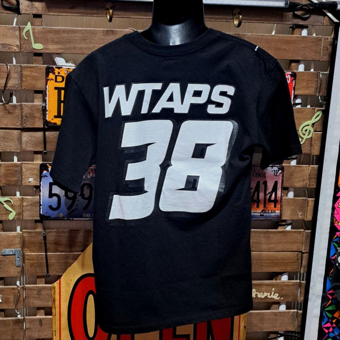【12月スーパーSALE 15%OFF】 WTAPS ダブルタップスファイヤーフレイムプリントTシャツブラック トップス