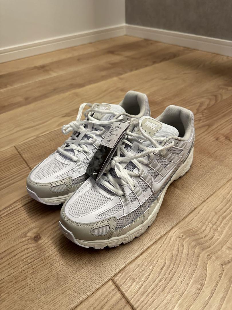 NIKE P-6000 WHITE/WHITE-SAIL-VAST GREY 靴 NIKE P-6000 WHITE/WHITE-SAIL-VAST GREY 靴