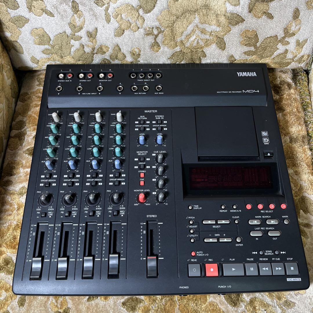 現状品　美品　YAMAHA ヤマハ　MTR MD4 説明書付き　バッグ付き 現状品 美品 YAMAHA ヤマハ MTR MD4 説明書付き バッグ付き