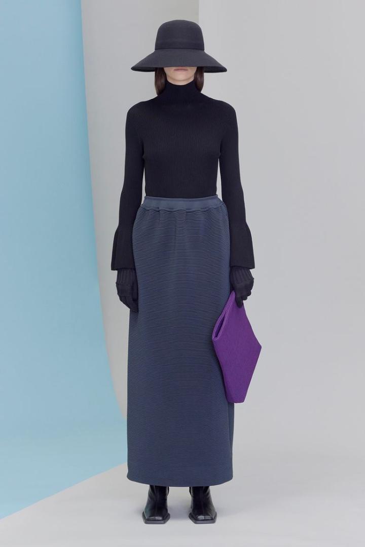 CFCL CUPRO RIB LONG BELL SLEEVE TOP ニット - メルカリ