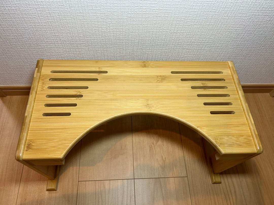 木製 踏み台 子ども トイトレ 未使用に近い