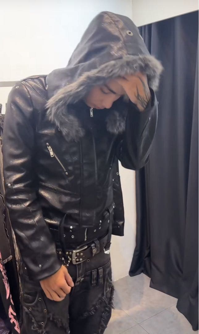 【当日発送可】cozy worldwide ファーレザージャケット 【当日発送可】cozy worldwide ファーレザージャケット