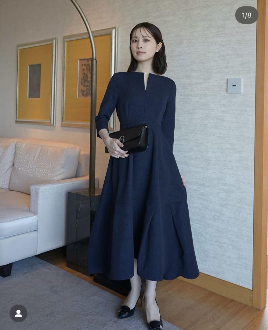 Keyneck Jacquard Dress 追加受注販売のお知らせ – L'AUBE BLANC