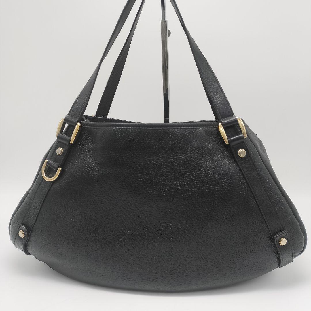 極美品✨️グッチ トートバッグ レザー ブラック 黒 極美品✨️グッチ トートバッグ レザー ブラック 黒