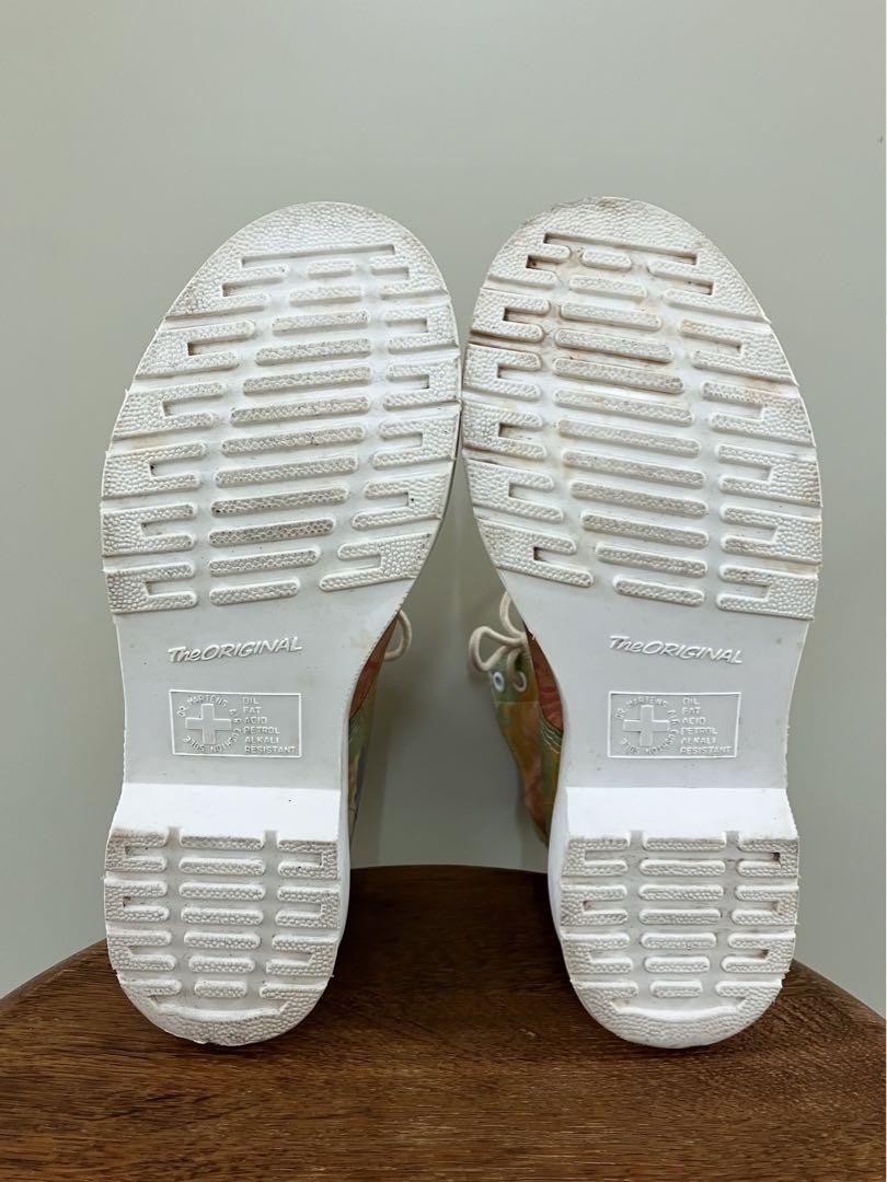 【Dr.Martens】 tie-dyeプリント キャンバス 8ホール ブーツ 〓Dr.Martens〓 tie-dyeプリント キャンバス 8ホール ブーツ