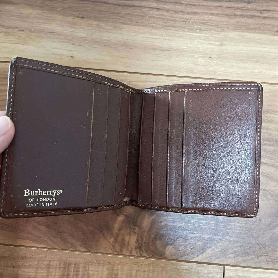 BURBERRY チェック柄 二つ折り財布 Burberry チェック柄 二つ折り財布 - メルカリ