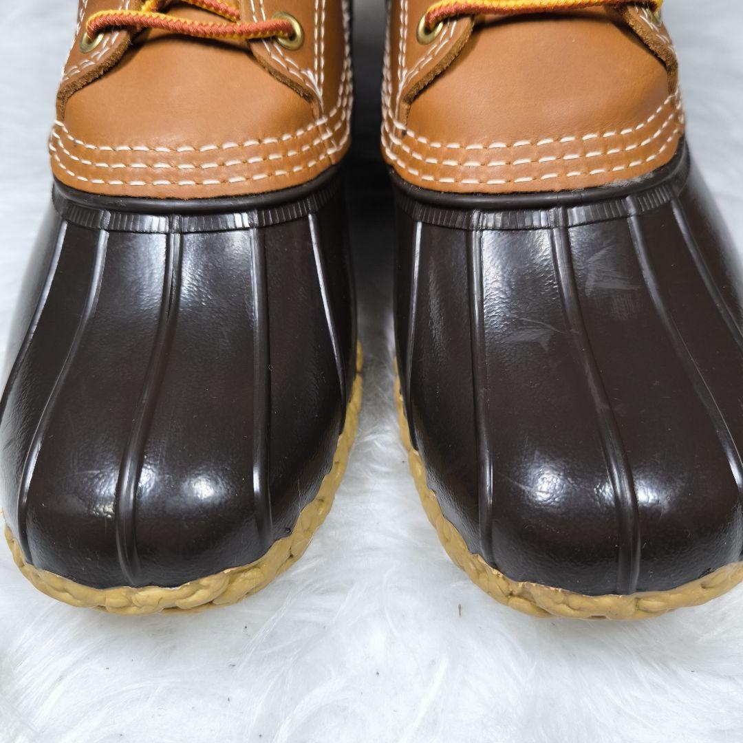 90s USA製 L.L.Bean 7ホール ビーンブーツ タン×ブラウン 7M