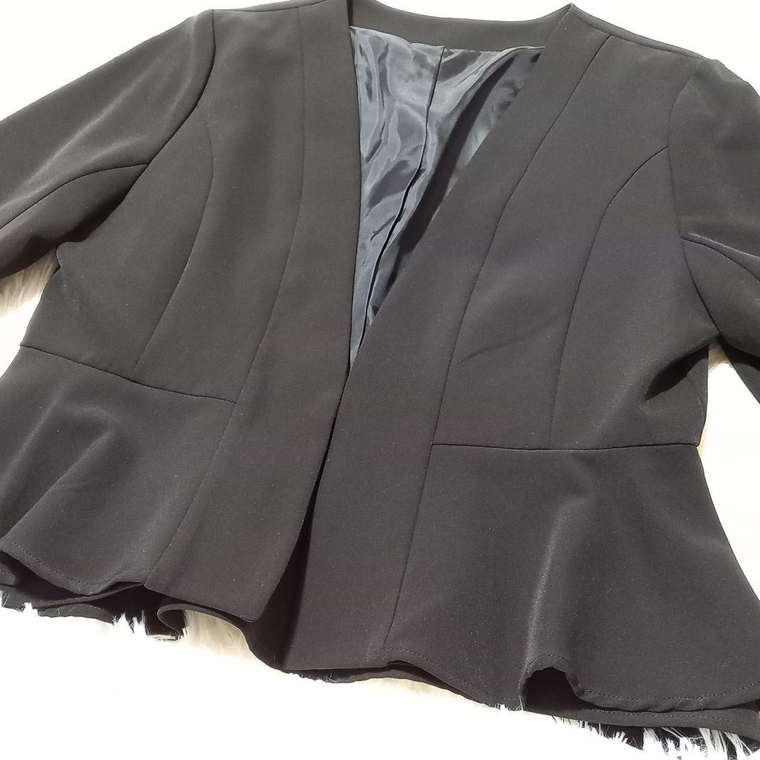 ルイルエブティック ノーカラージャケット L RUIRUE BOUTIQUE.
