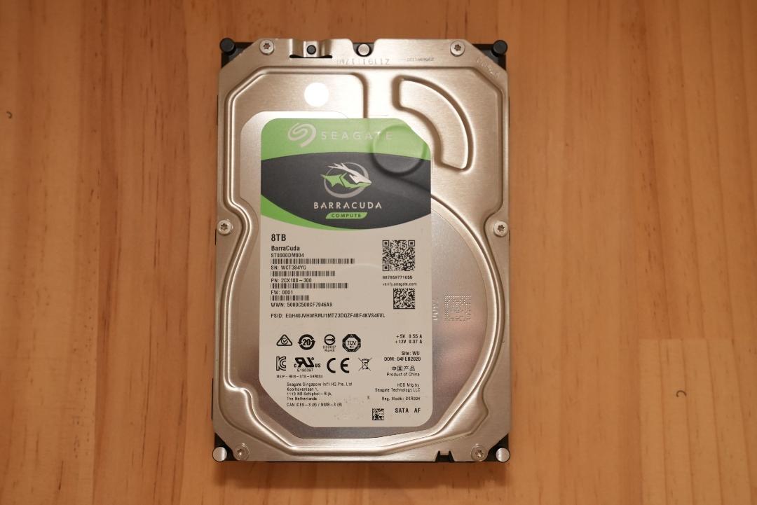 【SKYES】SEAGATE BARRACUDA 8TB 3台セット SKYES様専用】SEAGATE BARRACUDA 8TB 3台セット