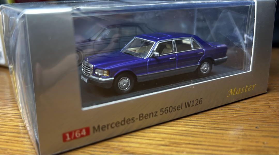 【新品】Master 1/64 メルセデス ベンツ 560SEL S Class
