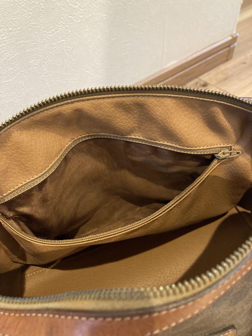 セリーヌ　CELINE ハンドバッグ ミニボストン 手提げ マカダム柄 M13