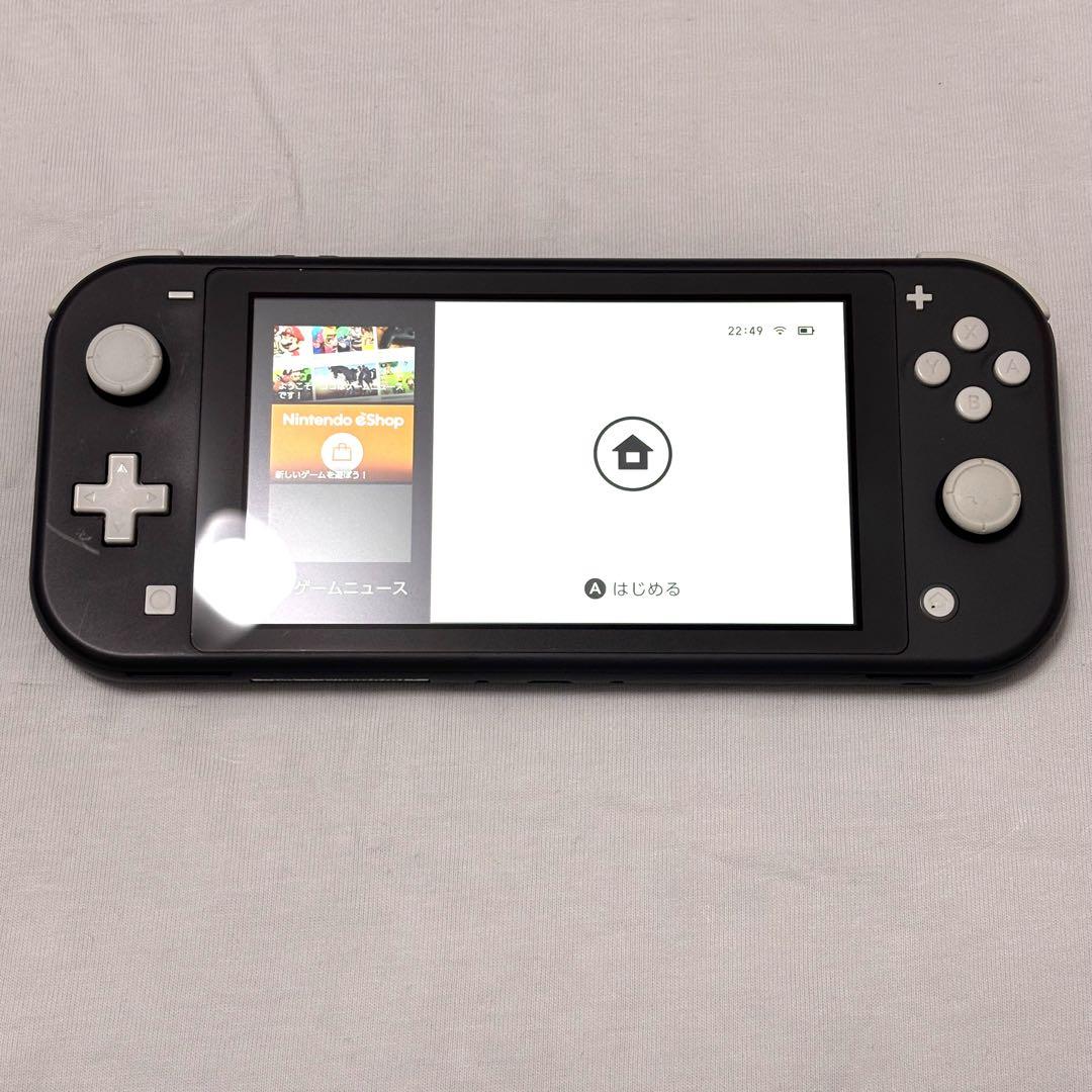美品 任天堂 Nintendo スイッチ ライト Switch Lite グレー
