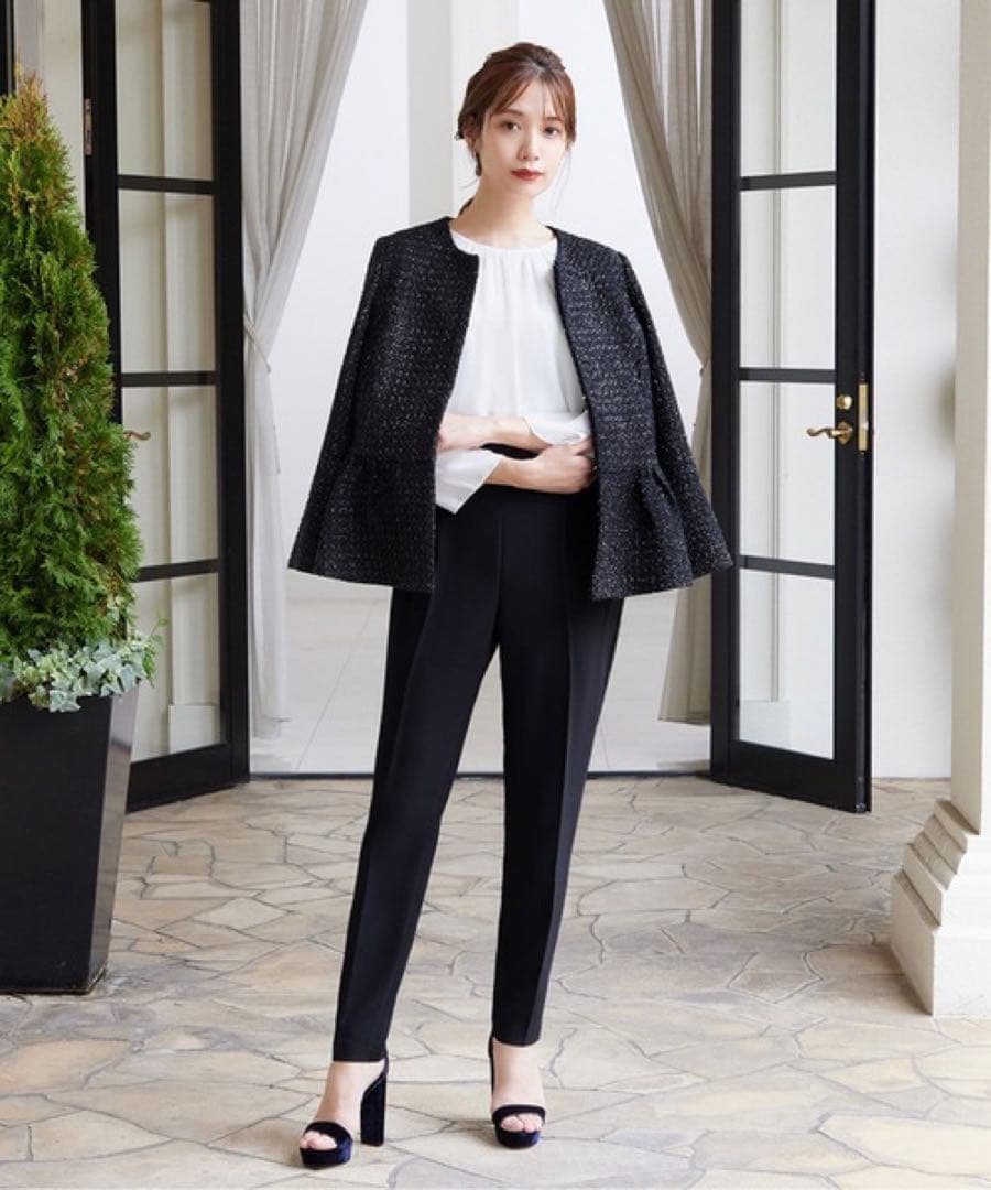 Flolia セレモニースーツセット Lサイズ 黒L Flolia