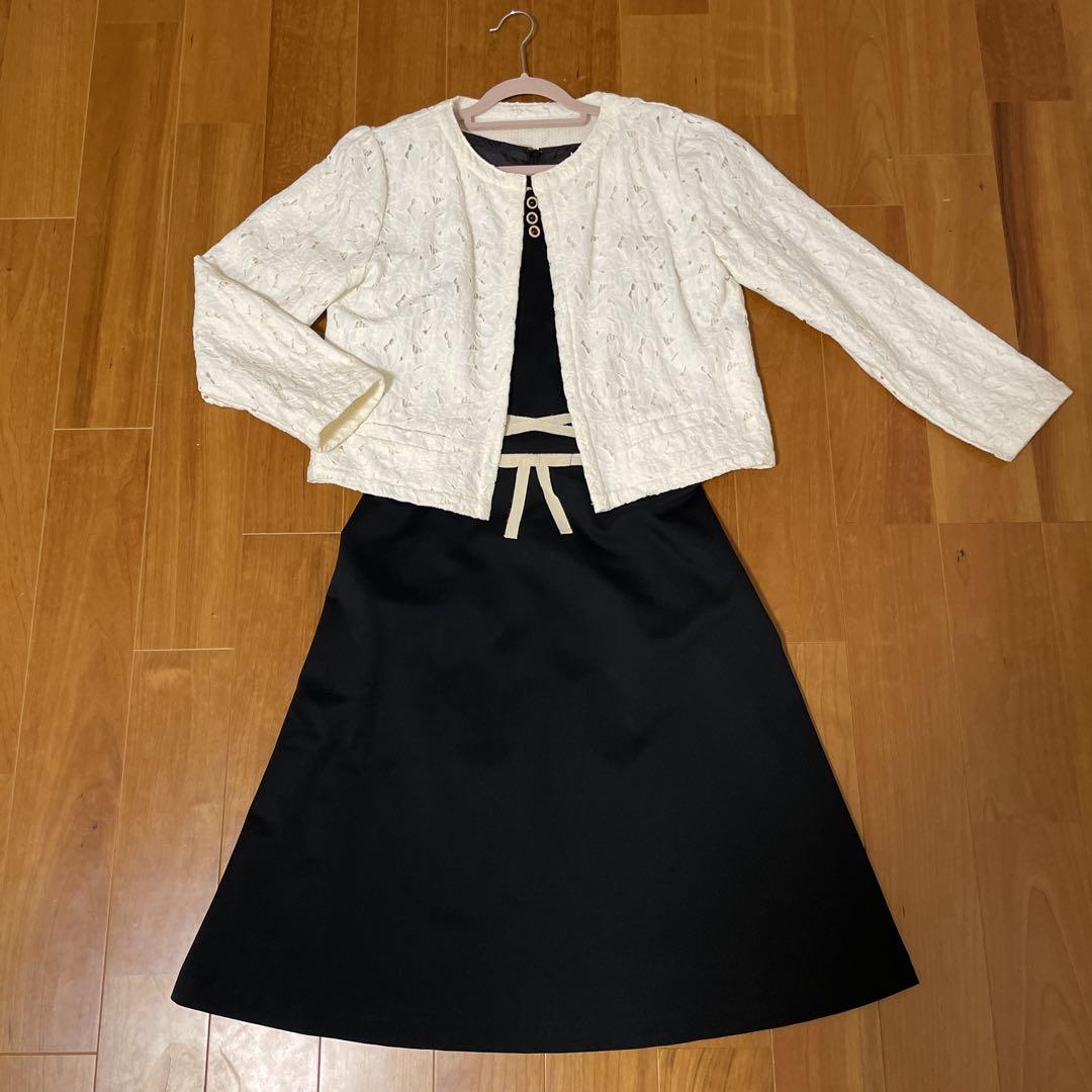 TOCCA トッカフォーマルセットアップワンピース ジャケット 美品　入学式に❣️ トッカ ワンピースセットアップ スーツ ジャケット ツイード