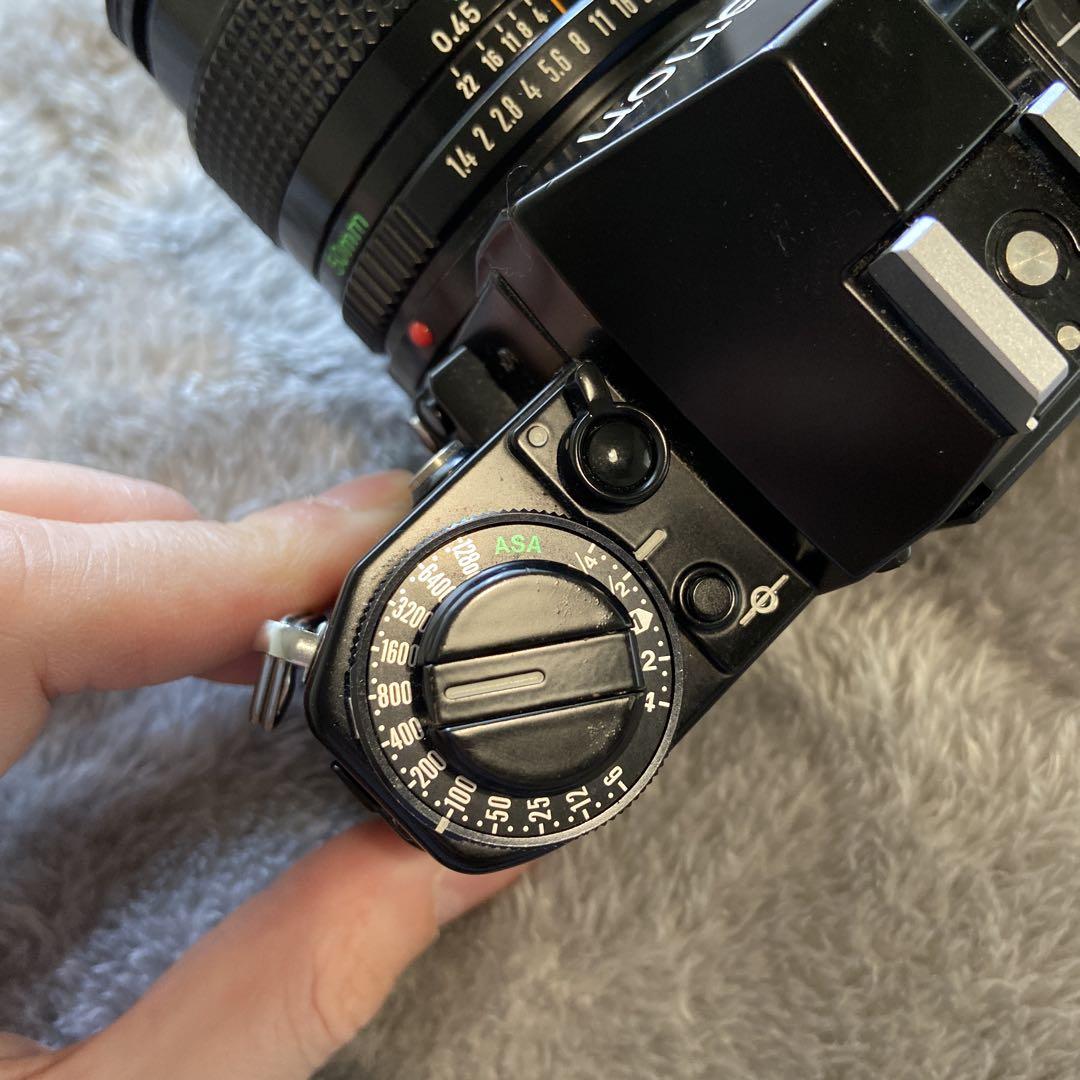 【キャノン CANON A-1 +標準レンズ501.4フィルム 一眼レフ