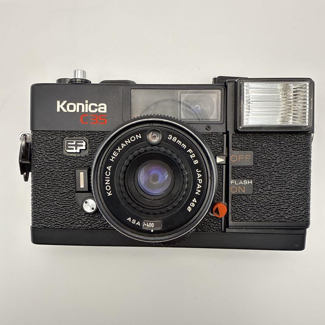 Konica C35 コンパクトフィルムカメラ コニカ - メルカリ