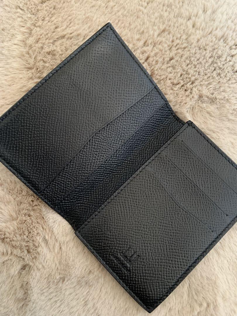 dunhill 黒 レザー ダンヒル 名刺入れ