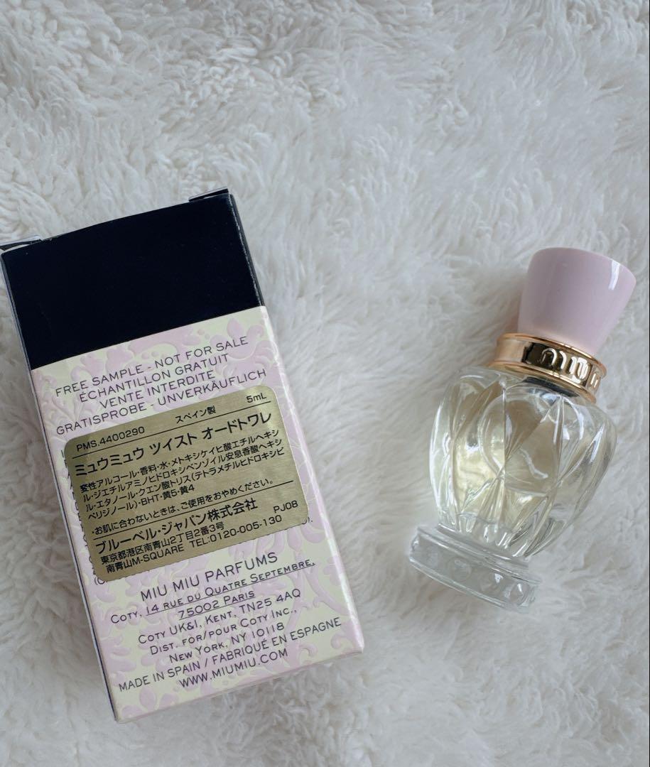 香水(女性用) MIU MIU TWIST Eau de Toilette Miu Miu Twist Miu Miu 香水- 一款2019年女用香水