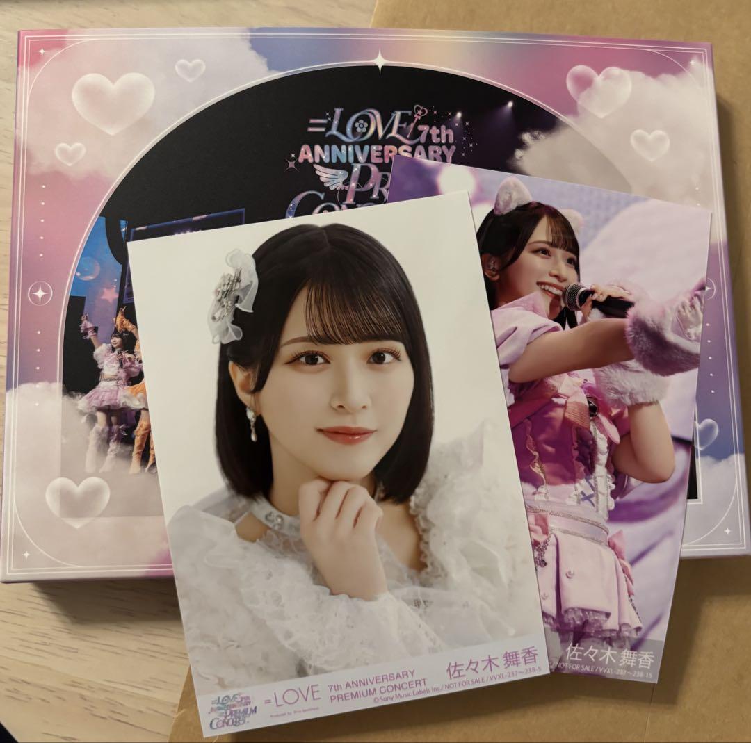 佐々木舞香　封入　イコラブ　7周年　コンサート　円盤