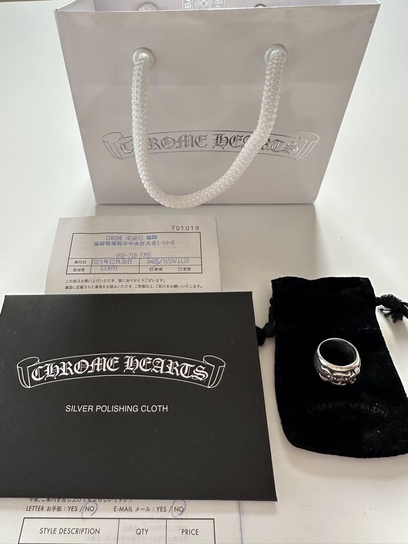 CHROME HEARTS ダガーリング 6号 インボイス付き