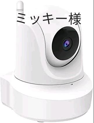 防犯カメラ ネットワークカメラ 室内 ペットカメラ 300万画素 360 首振り 休日限定