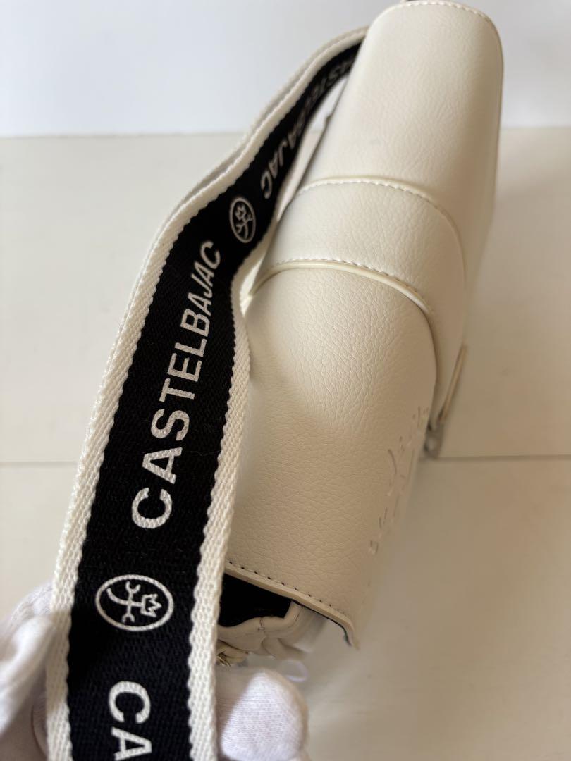 【新品】カステルバジャック　ショルダーバッグ　白
