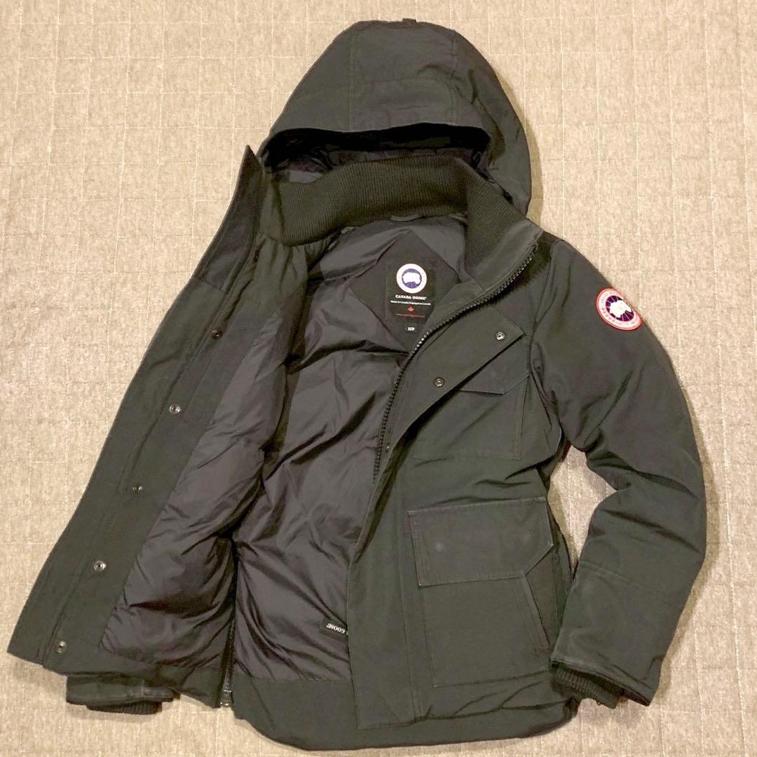 美品 カナダグース メイトランドパーカー ダウンジャケット 4550M XS 黒