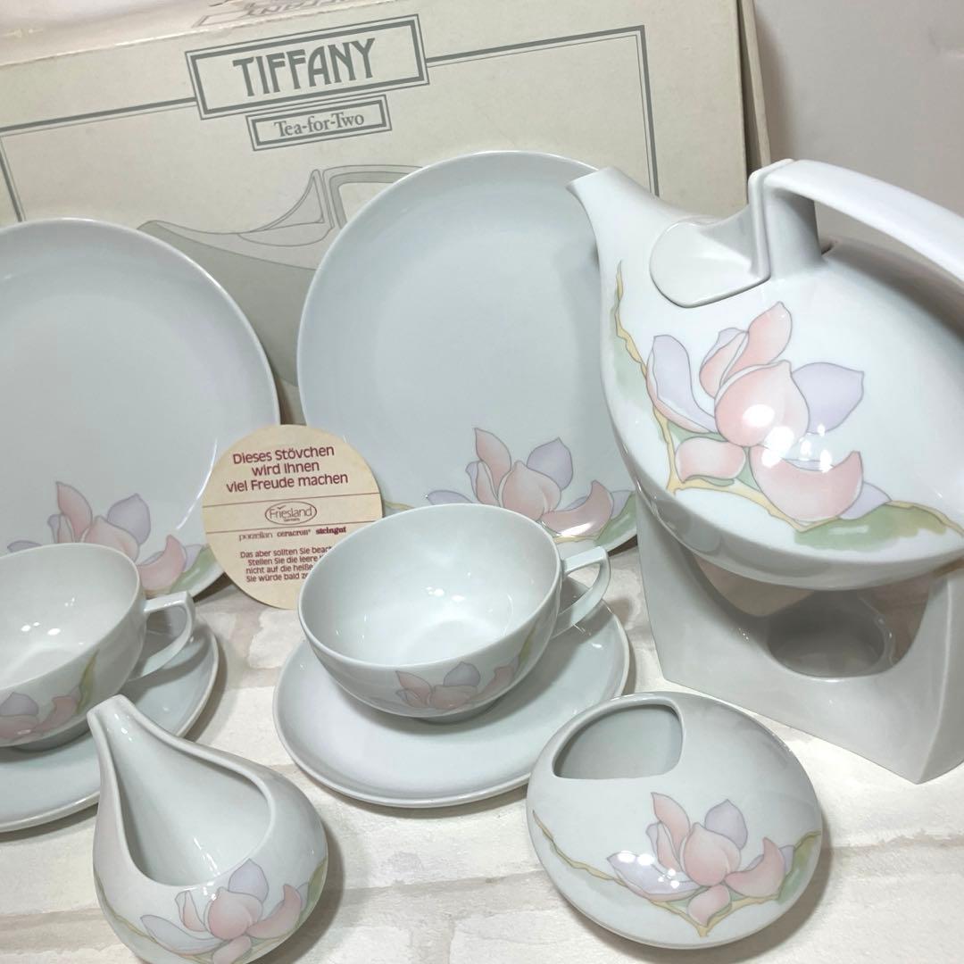 80年代　ドイツ製　Friesland（メリタ社）　TIFFANY 茶器セット