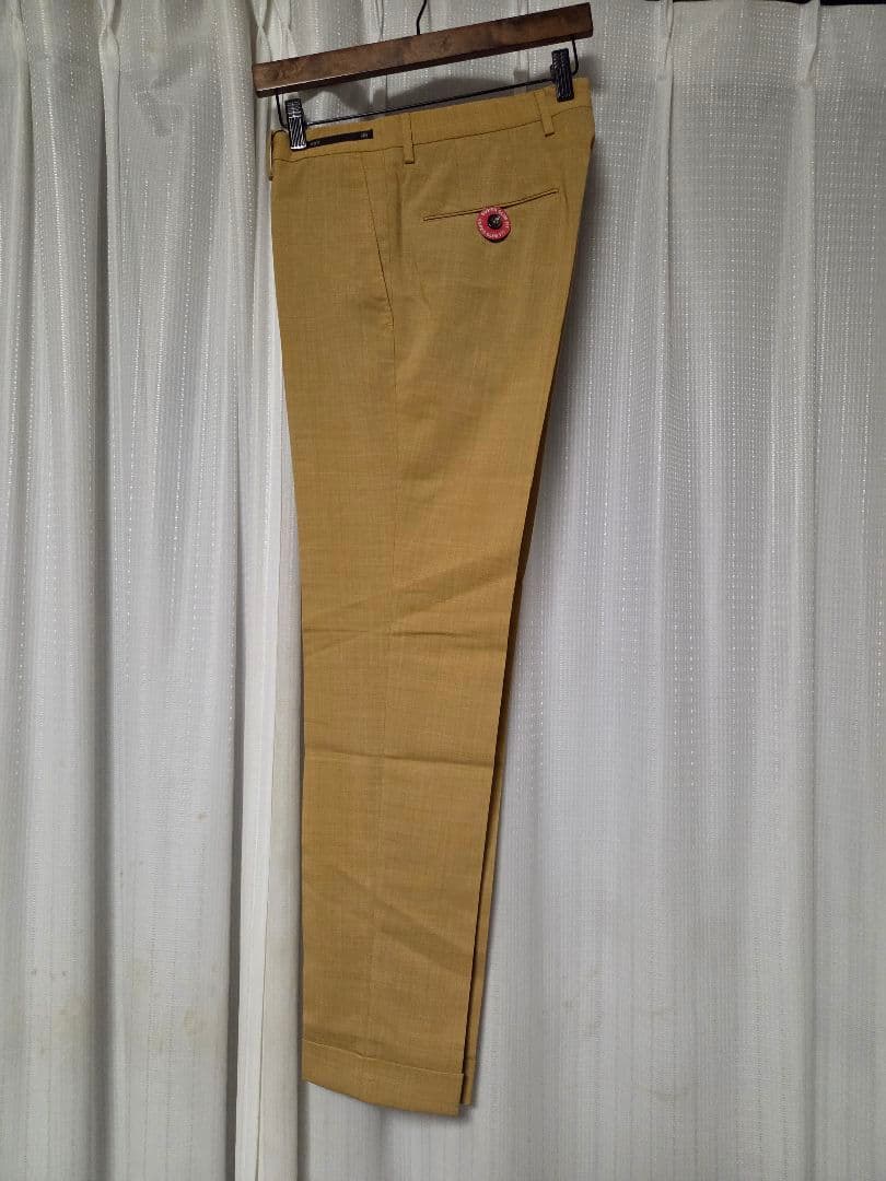 【新品】PT01 SUPER SLIM ウールトロピカル 黄色 46 春夏 【新品】PT01 SUPER SLIM ウールトロピカル 黄色 46 春夏