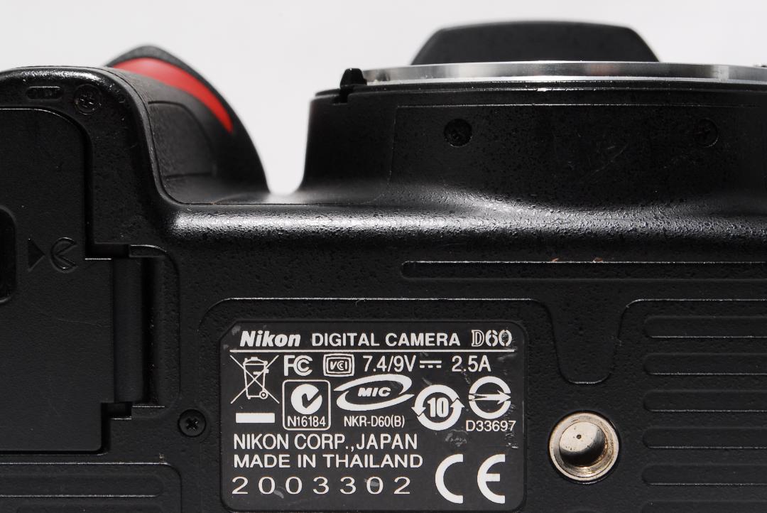 即決価格♡ショット数6200枚♡Nikon ニコン D60 18-55mm VR