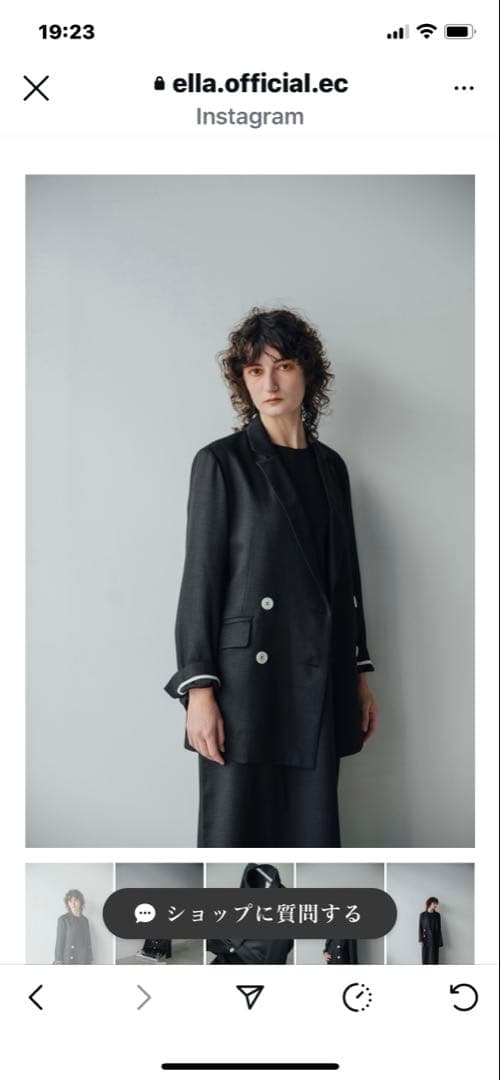 ｅ L Lａ　パナマジャケット