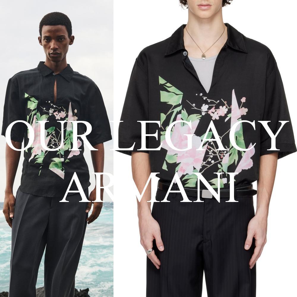 OUR LEGACY x ARMANI 半袖シャツ アワーレガシー アルマーニ