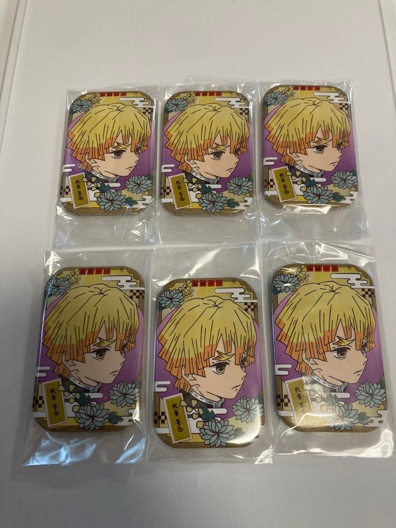 鬼滅の刃 まるかく缶バッジ 我妻善逸 あたり 当たり ジャンプフェスタ レア 鬼滅の刃 まるかく缶バッジ 我妻善逸 - メルカリ