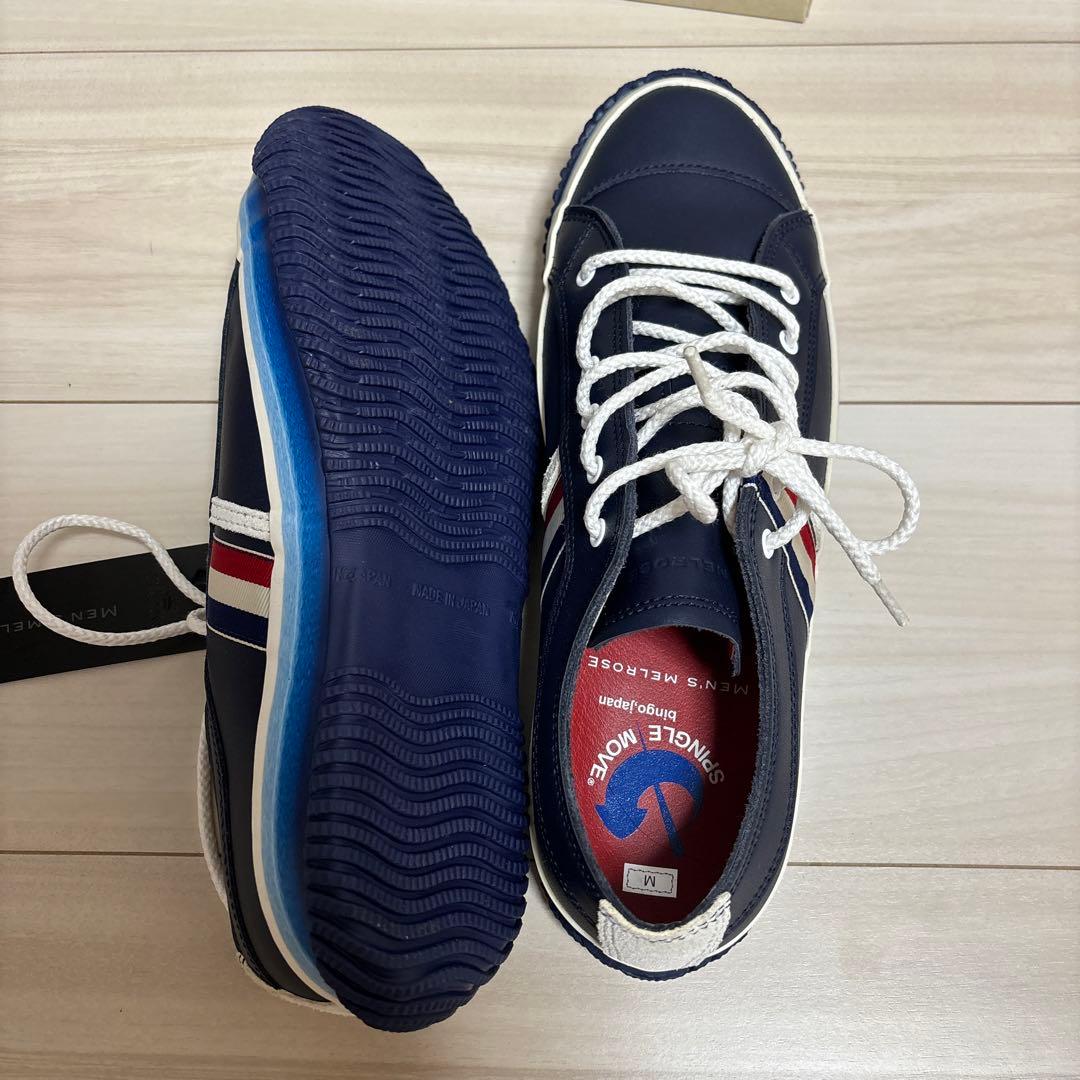 スピングルムーブ メンズメルローズ スニーカー　コラボ