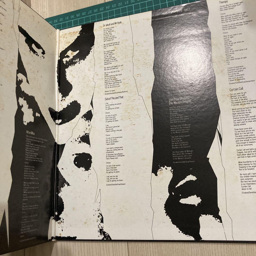 The Damned「The Black Album」LP（12インチ）