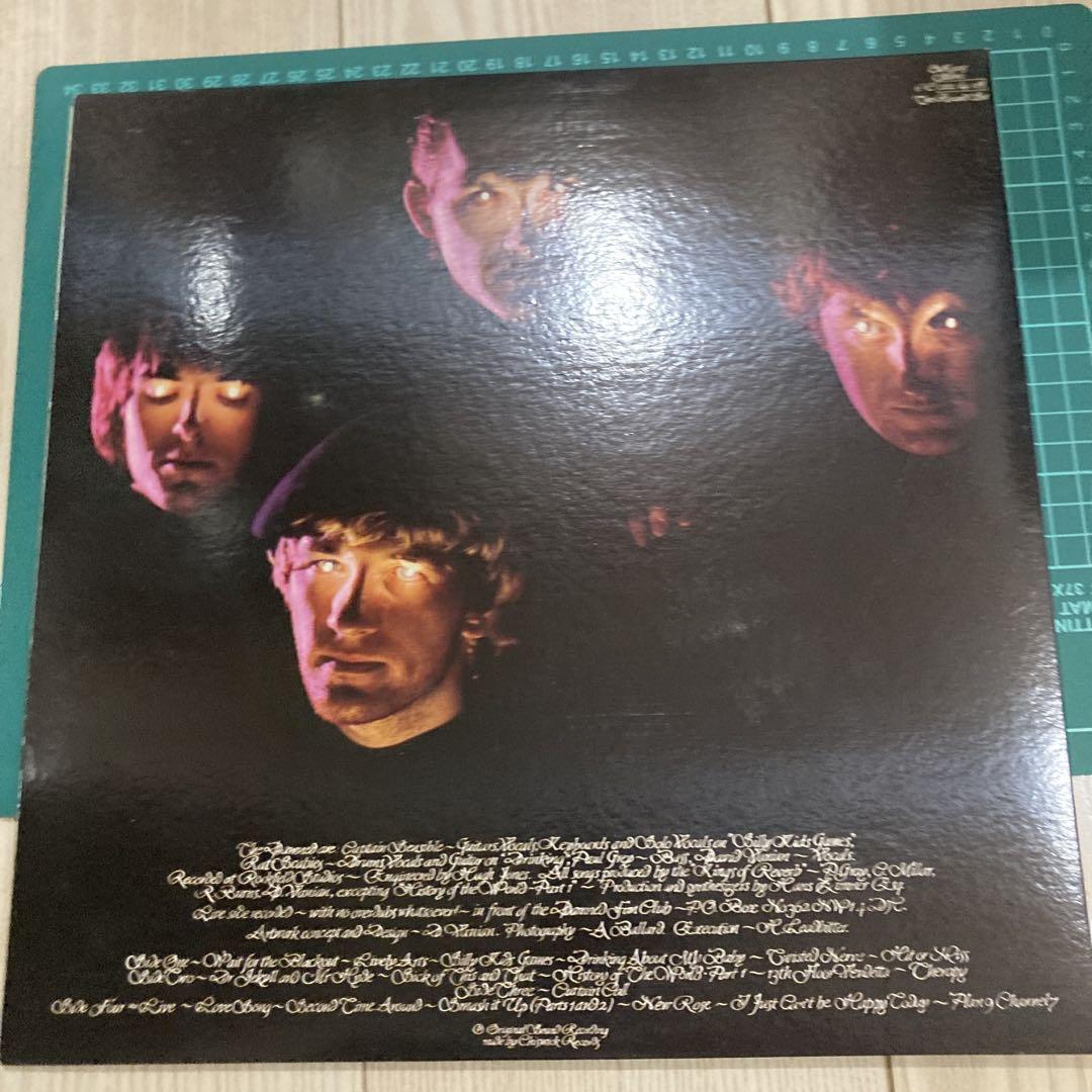 The Damned「The Black Album」LP（12インチ）