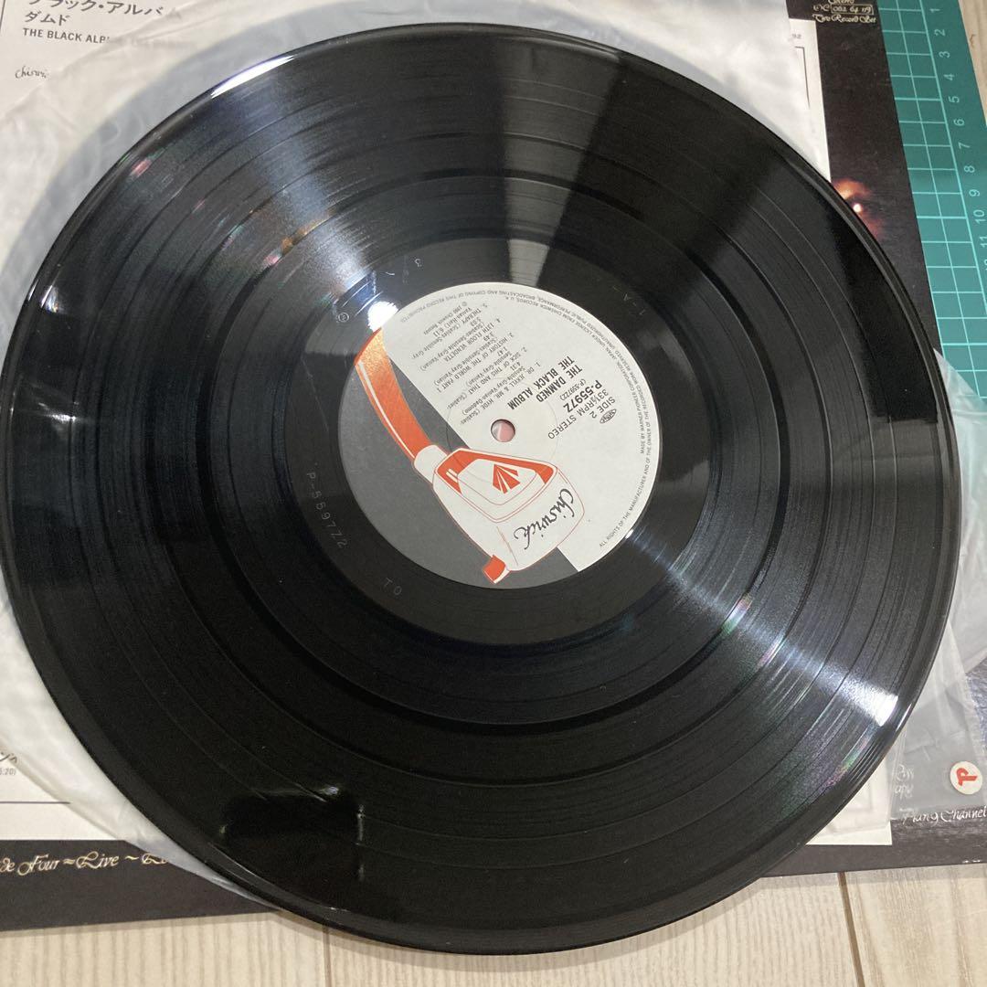 The Damned「The Black Album」LP（12インチ）