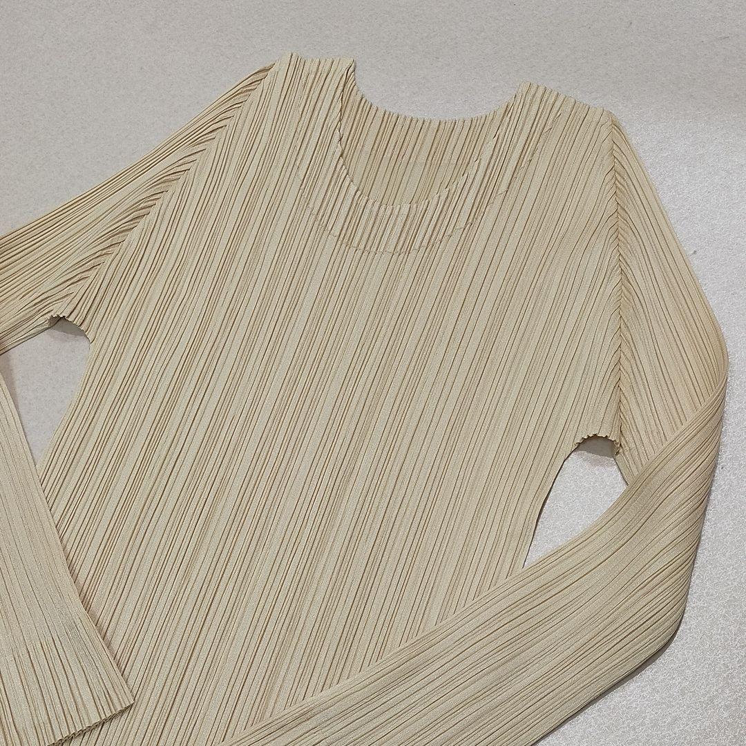 PLEATS PLEASE ロングスリーブプリーツカットソー