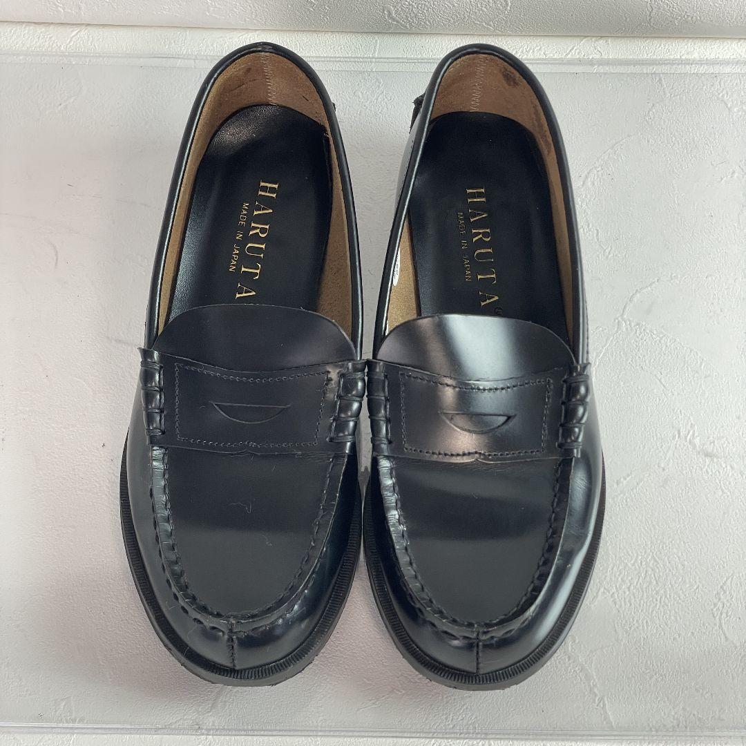 未使用✨HARUTA ゴールドチェーン ローファー 23.5 完売品