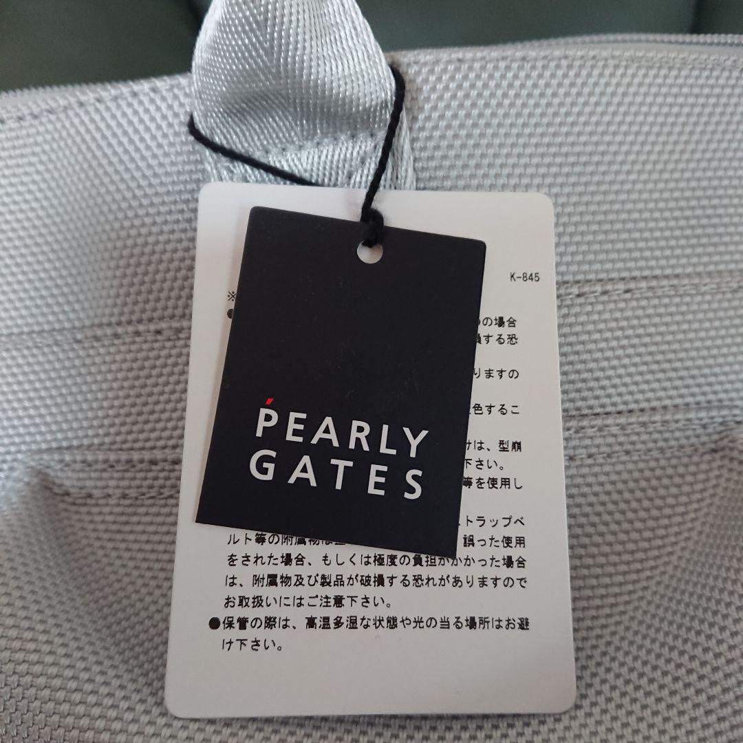 【新品未使用】PEARLY GATES 　ショルダー付BIGトートバッグ