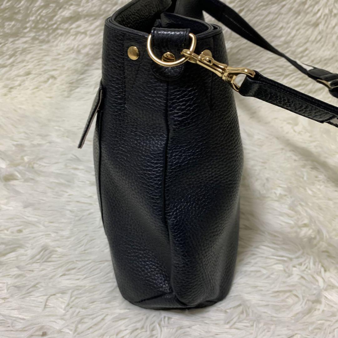 ATAO アタオ ELVY エルヴィ ショルダーバッグ 2way レザー 黒