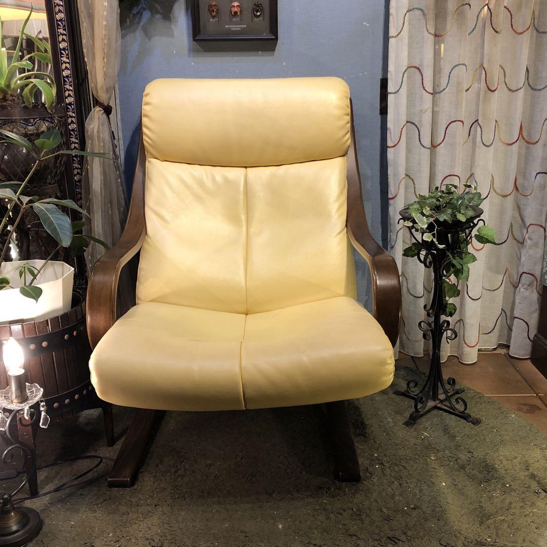 美品　フジファニチャー　ハイバック　ソファ