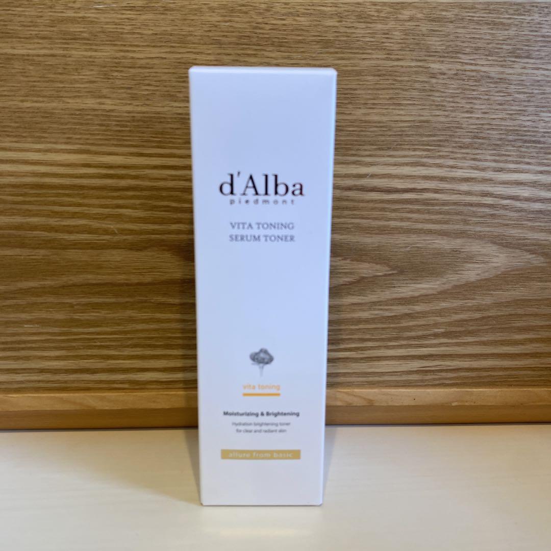dAlba ダルバ ファーストセラム ビタセラムトナー クリーム 新品