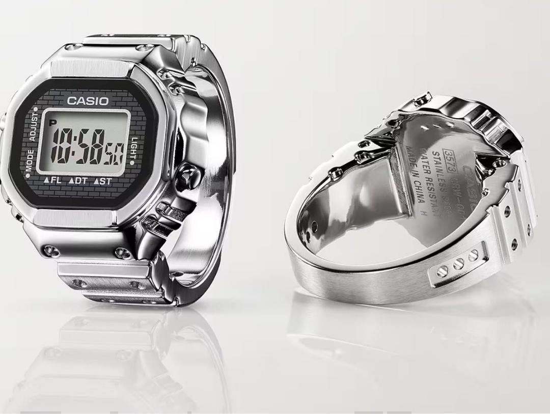 CASIO RING WATCH CRW-001-1JR リングウオッチ 再販分