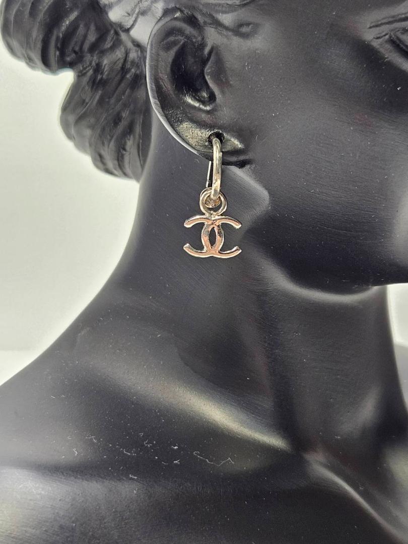 CHANEL シャネル ココマーク シルバー ピアス 13255