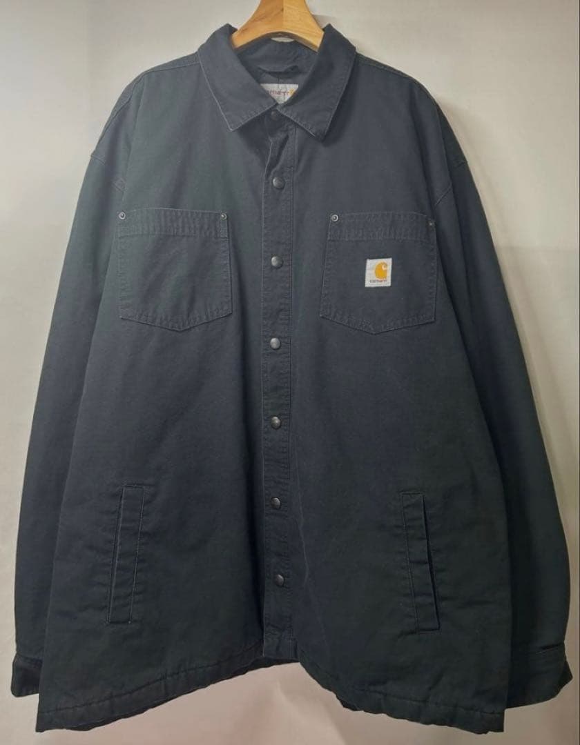 Carhartt アクティブジャケット アウター キルティング シャツジャケットXL(LL)・Carhartt WWW_SMP1DAWEKUDUS_SCH_ID